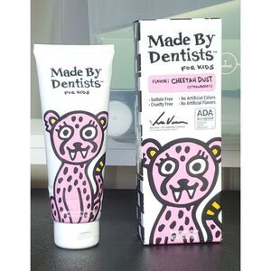 Made By Dentists Kids Toothpaste Cheetah Dust Pink 4.2 oz